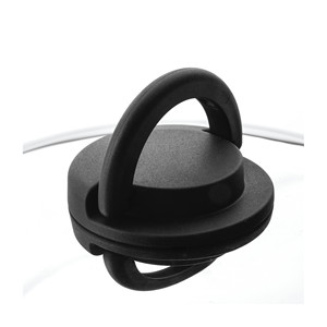 Coperchio in vetro Tapa Studio con pomello nero per pentole - Product Image 2