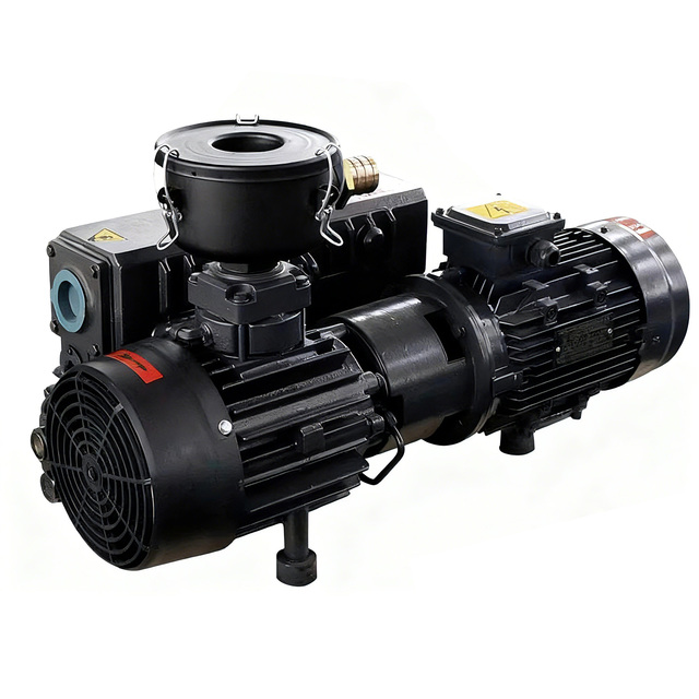 25cfm/h 750W Aluminum Alloy Single Stage Rotary Vane Vacuum Pump Set with 60L Tank OEM for CNC Machine