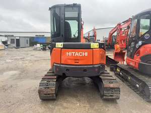 Mini-excavatrice sur chenilles Hitachi ZX50 de 5 tonnes d'occasion du Japon, haute qualité, en stock - Product Image 6