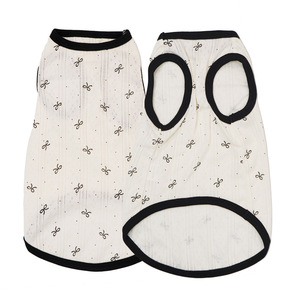 Thin Pet Loungewear Vest | Anti-Shedding Breathable Summer <b>Clothes</b> for Dogs & <b>Cats</b> - Product Image 2