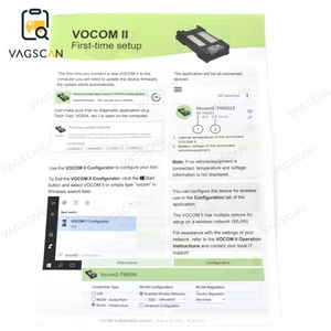 Excavator for Vocom Heavy Truck Diagnostic VOCOM2 VocomII 88894000 With PTT 2.8.150 Tech Tool+toughbook Used CFC2 Laptop Scanner - Product Image 4