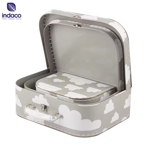 Cajas de Cartón Populares, Maleta de Papel Cuadrada, las Mejores Cajas de Regalo, Maleta de Embalaje con Asa - Product Image 6