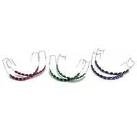 Décorations pour appareils dentaires, fausses attaches, accessoires dentaires temporaires, fils métalliques, ligatures orthodontiques colorées