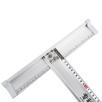 Regla de corte de seguridad Popular de 100cm/Regla de plotter de corte de publicidad de aluminio/regla recta