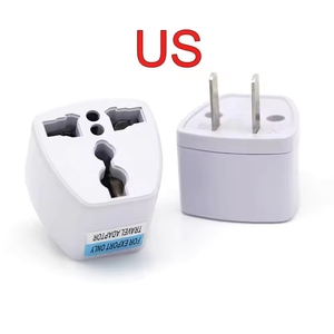 Adaptateur de voyage universel 800W US/UK/AU vers EU, chargeur secteur mural AC, convertisseur de <span class=keywords><strong>prise</strong></span> murale 2 broches rondes - Product Image 2