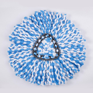2024 Factory Direct <strong>Microfibre</strong> Accessories Microfiber <strong>Mop</strong> Head with Triangular Cleaning Cloth Pad Accessory for Mopping - Product Image 4