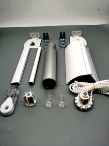 Accessoires pour stores jour et nuit : embouts Miller et capuchons d'extrémité avec rails <span class=keywords><strong>en</strong></span> <span class=keywords><strong>aluminium</strong></span> <span class=keywords><strong>de</strong></span> 38 mm et 28 mm - Product Image 3