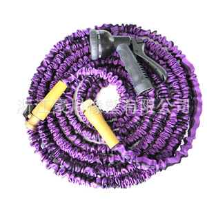 Tuyau d'arrosage extensible 50 pieds 3/4 pouce, tuyau d'arrosage de jardin rétractable avec buse de pulvérisation - Product Image 1