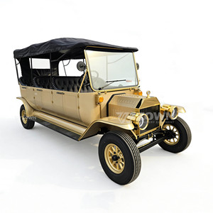 รถบัสชมวิวสไตล์ยุโรปวินเทจสุดหรู พร้อมเบาะหนัง สำหรับรีสอร์ท - Product Image 2