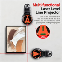 Marqueur laser à lumière rouge sans fil, perceuse à percussion électrique, dépoussiéreur, accessoires d'outils multifonctionnels, personnalisables OEM