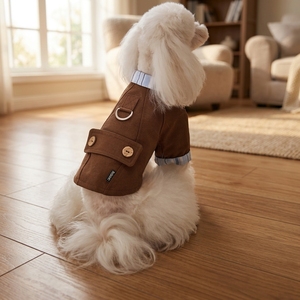 Chaleco de Lujo Personalizado con Logotipo para Perros, Disfraz de Felpa para Dachshund, Wiener Dog y <span class=keywords><strong>Basset</strong></span> <span class=keywords><strong>Hound</strong></span> - Product Image 2