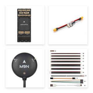 Contrôleur de vol GPS Holybro Pixhawk 6X Pro, batterie à moule privé, télécommande alimentée par batterie, drone en plastique et aluminium PC - Product Image 6