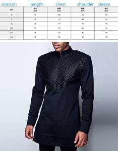 <span class=keywords><strong>Chemise</strong></span> à manches longues pour hommes M-4XL, style africain, imprimé léopard, chemises pour hommes très vendues, <span class=keywords><strong>chemise</strong></span> streetwear - Product Image 2