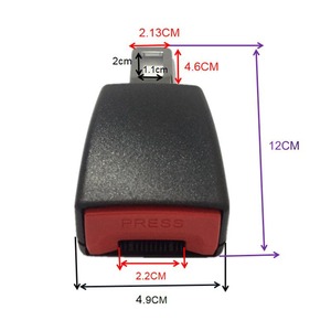 Bouchon d'extension universel pour ceinture de sécurité de voiture, type baïonnette, pour éviter le retrait de la ceinture - Product Image 4