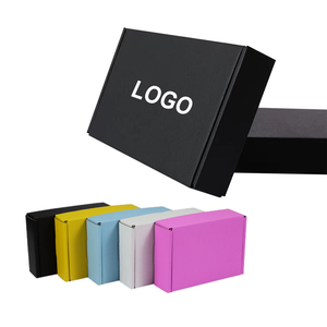 Tùy chỉnh sang trọng các tông quà tặng gửi thư bưu phẩm vận chuyển hộp giấy sóng Đóng gói hộp các tông với giấy Túi Quà Tặng - Product Image 2