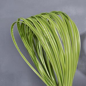 ต้นหญ้าเทียม Meng Jie Steel Grass ขนาด 100 ซม. 200 ซม. วัสดุเหล็กและพีวีซีเนื้อนุ่ม สำหรับตกแต่งงานแต่งงาน รูปทรงเส้นสีเขียว - Product Image 2