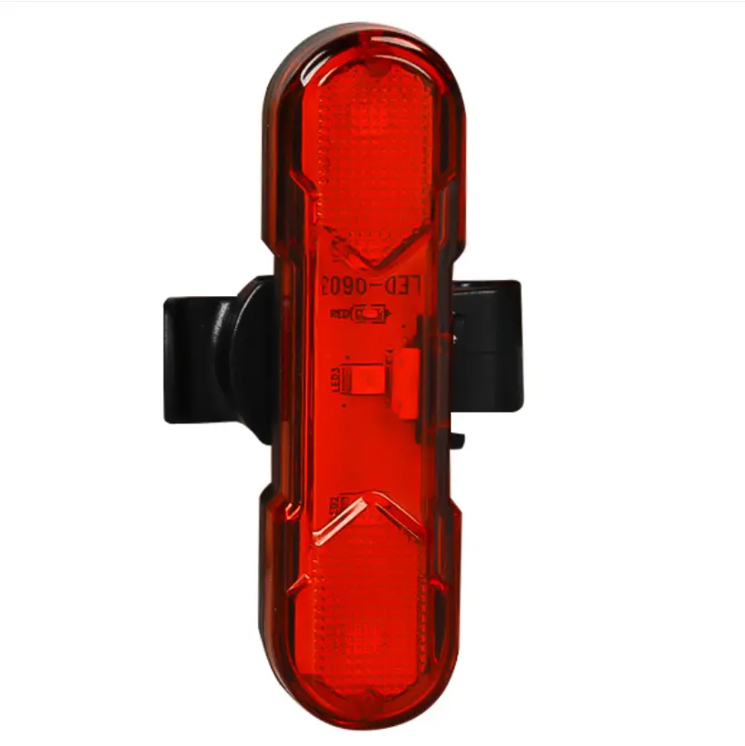 360 gradi di Rotazione LED Luce Della Coda Della Bicicletta Ricaricabile USB di Notte Liberare Accessori Luce Della Bici di Sicurezza