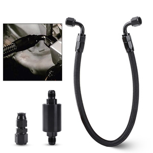 Manguera de combustible modificada con conector para Honda Civic 96-00 EK B D H Series, pieza de repuesto de aleación de aluminio y nailon - Product Image 2