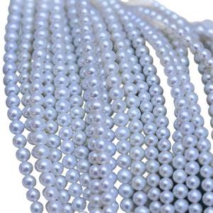 Collier pendentif en perles doubles blanches de 6 à 12 mm de Zhuji Danshui, argent S925 avec une forte brillance, faibles défauts, provenant de Xiang Jewelry Supply - Product Image 5