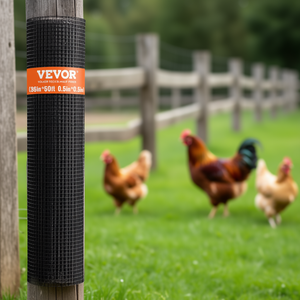 Malla de Alambre para Pollos Vevor, 36 Pulgadas x 50 Pies, Calibre 19, Recubierta de Vinilo, Rollo de Malla Galvanizada para Recintos de Aves de Corral - Product Image 2