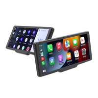 Lecteur MP5 portable pour voiture avec écran HD 7 pouces, CarPlay sans fil, Android Auto, Bluetooth, FM, autoradio, USB, WIFI, vidéo multimédia pour véhicule