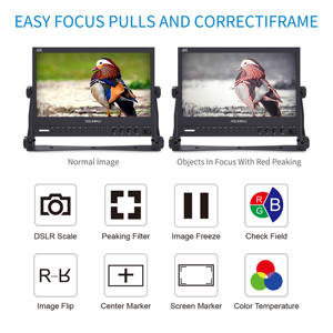 SEETEC P133-9HSD usine OEM vente en gros 13.3 "IPS FHD moniteur de champ de diffusion en aluminium 3G-SDI HDMI AV YPbPr commande en gros personnalisée - Product Image 2