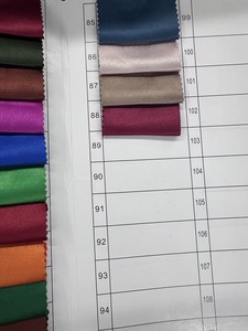 В наличии 95% T 5% SP дешевая матовая атласная ткань 115gsm подходит для одежды, платья, подкладки, шапочки для душа - Product Image 6