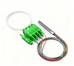 Chất lượng cao duy nhất chế độ 1*4 1*8 1*16 Mini 0.9 mét sợi SC-APC 1x4 SM <span class=keywords><strong>PLC</strong></span> <span class=keywords><strong>Splitter</strong></span> cáp thông tin liên lạc - Product Image 1
