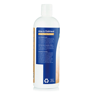 Shampoo pour <span class=keywords><strong>chien</strong></span> à l'avoine naturelle en marque propre avec de l'aloe vera apaisant pour les peaux sensibles, shampooing pour animaux de compagnie, formule <span class=keywords><strong>hypoallergénique</strong></span> - Product Image 6