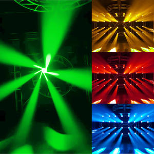 XLIGHTING 7*40W Mini LED Cabeza móvil Luz Disco Cabeza móvil Equipo <span class=keywords><strong>de</strong></span> iluminación <span class=keywords><strong>de</strong></span> escenario Profesional - Product Image 2