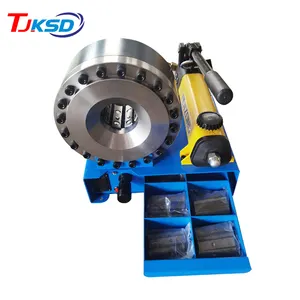 1/4 1'' light weight manual hydraulic oil hose crimping machine/ac pipe hose crimper machine