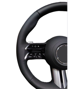 Volant de direction en cuir personnalisé pour Mercedes Benz C E S GLC GLS <span class=keywords><strong>GLE</strong></span> S400 S350 W222 W213 W223 W167 W292 Maybach Classe S - Product Image 5