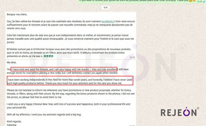 L REJEON 2-en-1 PDO Thread Lift Cog 4D L Blunt 21G 60mm Fox Eyes Logo personnalisé Dispositif de lifting facial sûr pour le raffermissement de la peau Utilisation en clinique - Product Image 4