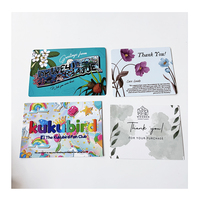 Tarjeta de Agradecimiento con Impresión Personalizada, Diseño de Logotipo Personalizado, Impresión de Tarjetas de Invitación de Papel con Sobre