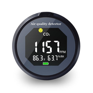 เครื่องตรวจวัดคุณภาพอากาศ TC-10A ตรวจวัด CO2 อุณหภูมิ ความชื้น ตรวจสอบคุณภาพอากาศในบ้านหรือรถยนต์ - Product Image 2