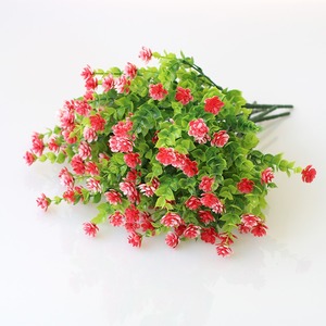 Produttore all'ingrosso piante artificiali verdi camelia <span class=keywords><strong>di</strong></span> eucalipto per esterno <span class=keywords><strong>letto</strong></span> <span class=keywords><strong>di</strong></span> <span class=keywords><strong>fiori</strong></span> disposizione plastica decorativa - Product Image 5