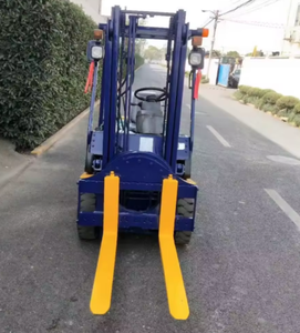 Carretilla elevadora diésel usada Komatsu FD15 original de Japón de 1,5 toneladas a precio barato, carretilla elevadora de segunda mano Mini 4x4 con ruedas motrices - Product Image 3