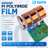 KAIYU, fabricant professionnel de 15 ans, étiquettes de câbles en film PI 300 ℃   Autocollants pour câbles résistants à l'huile pour étiquettes de fils de panneaux solaires