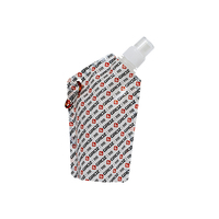 Sachets promotionnels en plastique laminé recyclé et réutilisable de haute qualité, à bec verseur, étanches, pour gelée, lait et aliments pour animaux de compagnie