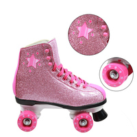Chaussures de roller stylées et personnalisées non réglables pour jeunes, femmes, filles, enfants et garçons de 6 ans et plus