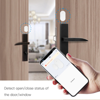 Détecteur de fenêtre intelligent Tuya Zigbee 3.0, système d'alarme de sécurité domestique automatique, sans fil, Alexa Google, capteur de porte de garage Wifi
