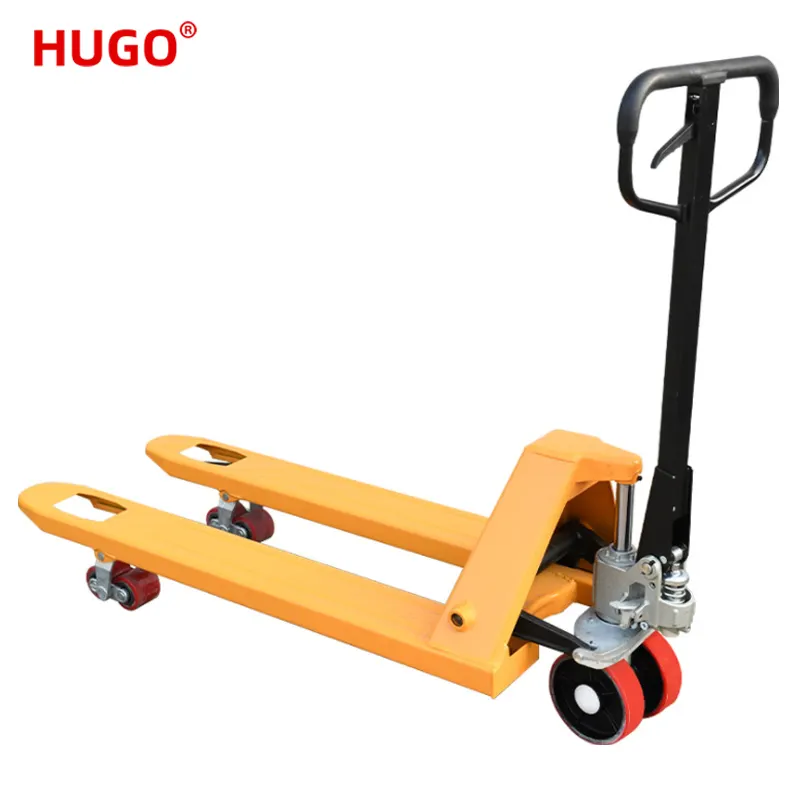 HUGO cheap price 2 Ton 3 T Hand Pallet Truck manual Hydraulic jack Trolley