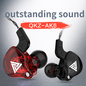 Écouteurs intra-auriculaires filaires QKZ AK6 3,5 mm avec annulation active du <span class=keywords><strong>bruit</strong></span> (ANC), étanches IPX-4, pour jeux Android, basses puissantes - Product Image 5