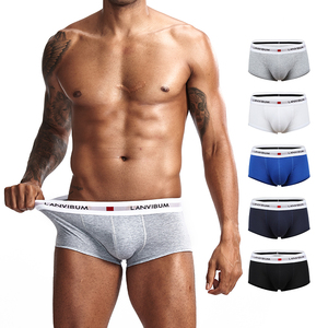 Caleçons Boxers Confortables en Coton pour Hommes, Taille Mi-Haute, Design Classique et Simple, Idéaux pour le Sport – Vente en Gros - Product Image 3