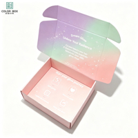Boîtes cadeaux élégantes et écologiques en carton ondulé durable avec logo personnalisé imprimé, fermeture magnétique et poignée, emballage réutilisable