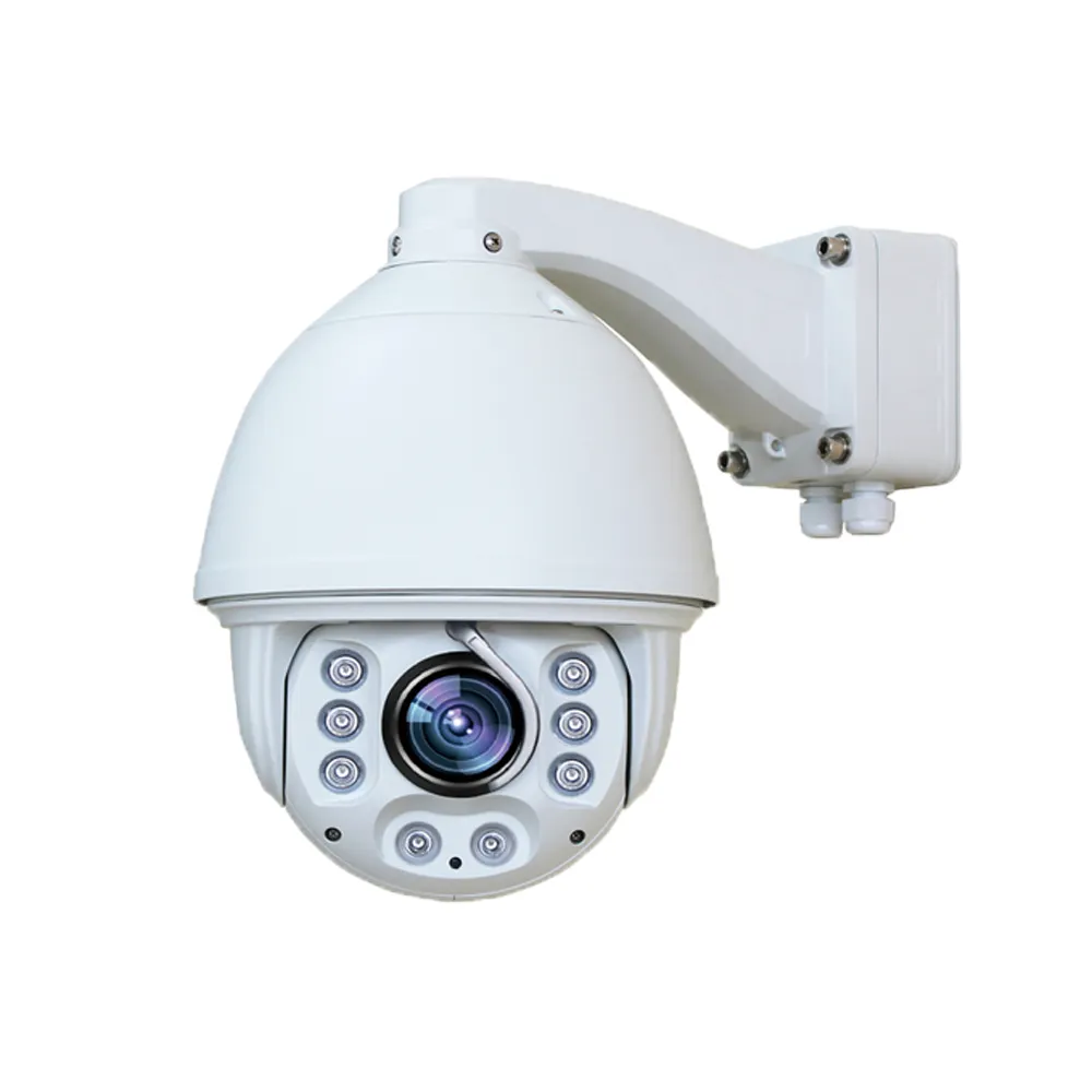 1.0MP imx CMOS 720P outdoor ptz ip ir speed dome high focus recording surveillance camera