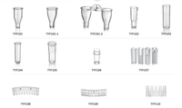 Cuvette colorimétrique jetable BS200 cuvette en plastique assortie avec Mindray BS200 10 trous