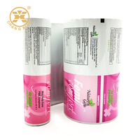 Rouleau de sachet de papier d'aluminium de qualité alimentaire Film de stratification en plastique pour capsule médecine et poudre