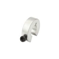 High Quality Precision Adjustable Aluminum Alloy Retaining Ring Split Quick Clamp Shaft Collar for CNC Machine
