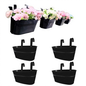Iron Lattice Design <b>Planter</b> Box-<b>Square</b> Decorative Outdoor Flower Pot with Drainage Hole for Floor Patio & Garden by Pure Garden - Product Image 4